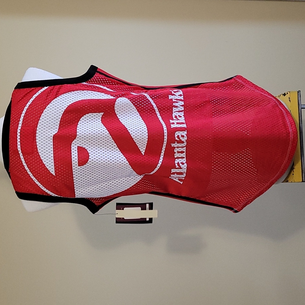 NEW Atlanta Hawks Tank Top NBA Sleeveless Sport Mesh Cool Net GIII 4Her Women XL - Picture 2 of 14